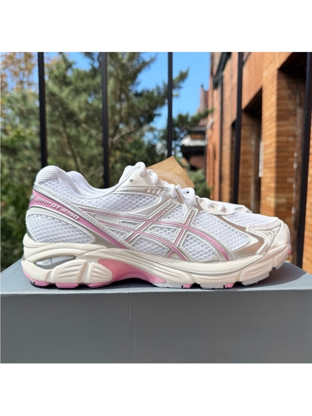 New ASICS GT-2160 Sneakers Sweet Pink White Women's Size 8.5